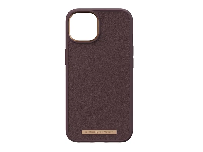Njord Funda MagSafe para iPhone 14 en Piel Marrón Oscuro Njord Funda MagSafe para iPhone 14 en Piel Marrón Oscuro