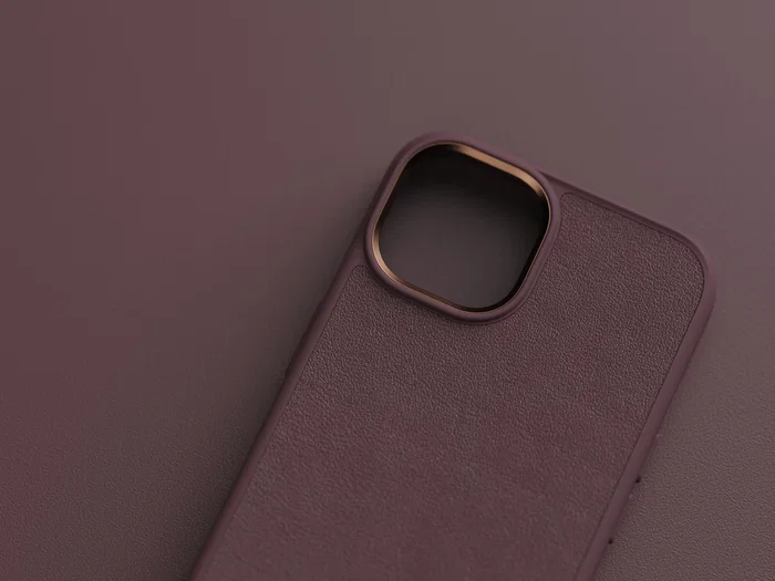 Njord NA41GL05U - Funda con MagSafe Compatible para iPhone 14 (6.1"), con Piel Auténtica y Protección Militar, Color Marrón