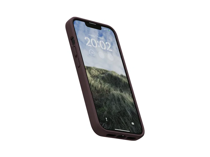 Njord Funda MagSafe para iPhone 14 en Piel Marrón Oscuro Njord Funda MagSafe para iPhone 14 en Piel Marrón Oscuro