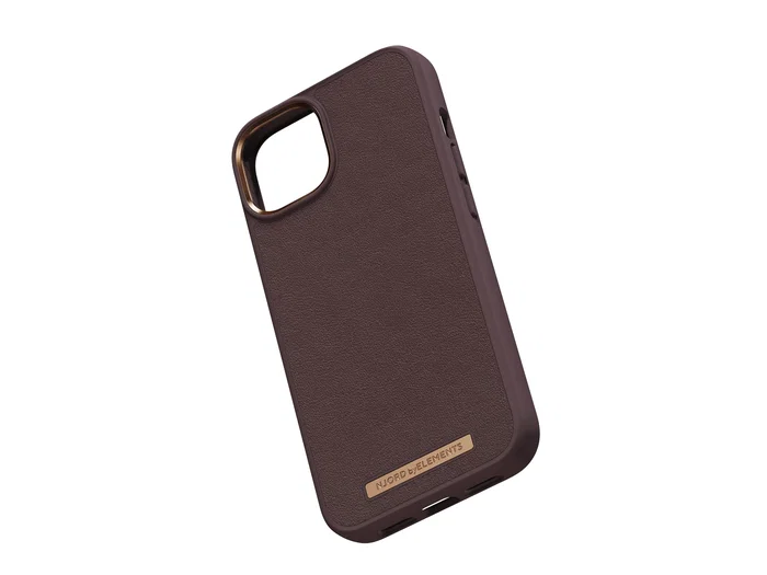 Njord Funda MagSafe para iPhone 14 en Piel Marrón Oscuro Njord Funda MagSafe para iPhone 14 en Piel Marrón Oscuro