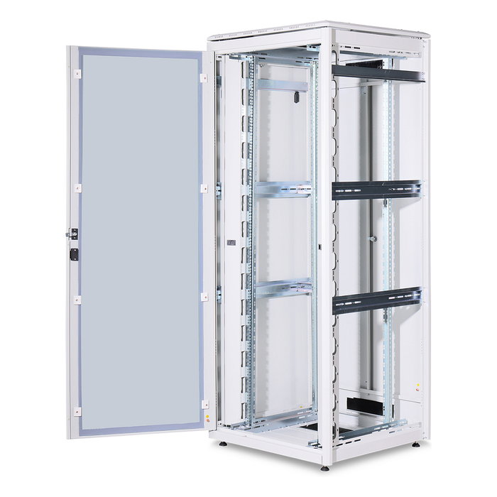 Digitus Armario de Red Unique 42HE Rack Independiente 42U 800x800 mm Gris, Capacidad 800 kg