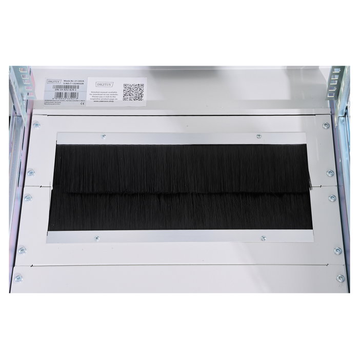 Digitus Armario de Red Unique 42HE Rack Independiente 42U 800x800 mm Gris, Capacidad 800 kg