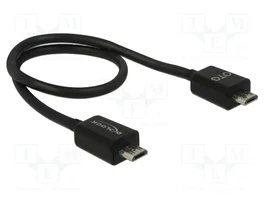 DeLOCK Cable USB 83570 USB B a USB B de 0,3 m Negro