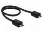 DeLOCK Cable USB 83570 USB B a USB B de 0,3 m Negro