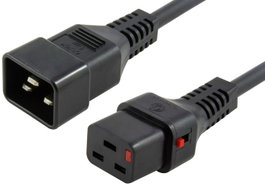 MicroConnect Powercord C19 IEC Lock a C20 de 2m Negro PC1285