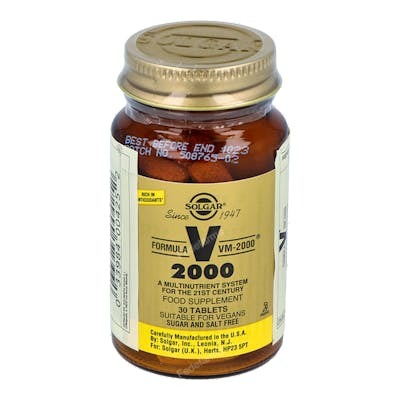 SOLGAR Formula VM-2000 30 Comprimidos SOLGAR Formula VM-2000 30 Comprimidos