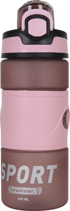 Bewinner Botella Sport Agua 500ml Medidas 6.9 x 20.7 x 7.9 cm (12 Unidades)