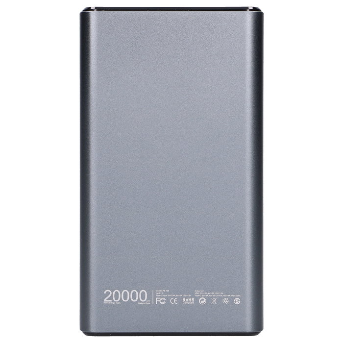 Extralink EPB-126 Powerbank 20000mAh 45W PD USB-C Plata