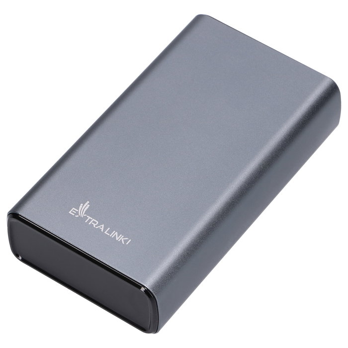 Extralink EPB-126 Powerbank 20000mAh 45W PD USB-C Plata