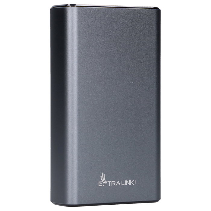 Extralink EPB-126 Powerbank 20000mAh 45W PD USB-C Plata