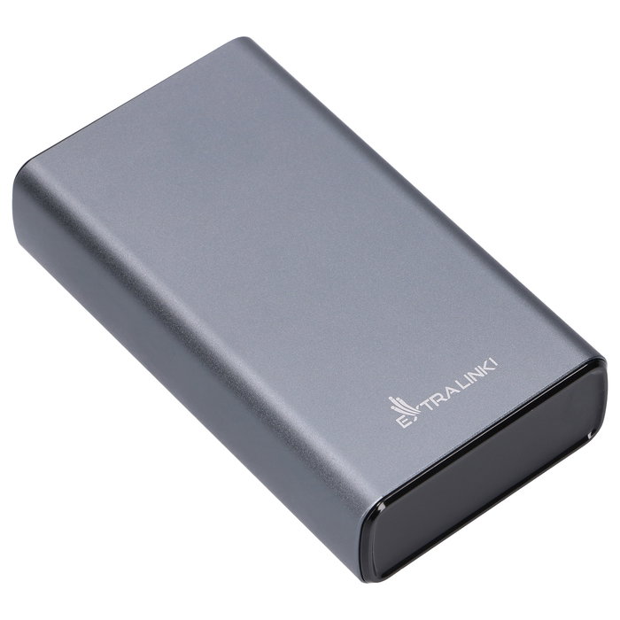 Extralink EPB-126 Powerbank 20000mAh 45W PD USB-C Plata