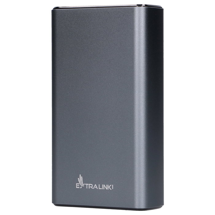 Extralink EPB-126 Powerbank 20000mAh 45W PD USB-C Plata