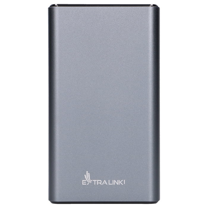 Extralink EPB-126 Powerbank 20000mAh 45W PD USB-C Plata