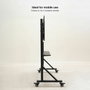 Tooq Soporte de Suelo Optimus para Pantallas de 60-105 Pulgadas Negro