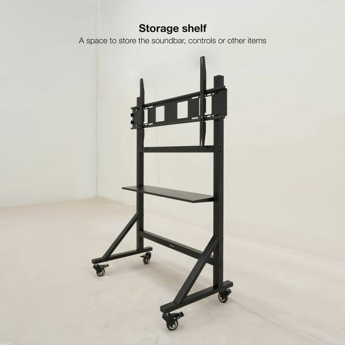 Tooq Soporte de Suelo Optimus para Pantallas de 60-105 Pulgadas Negro
