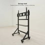Tooq Soporte de Suelo Optimus para Pantallas de 60-105 Pulgadas Negro