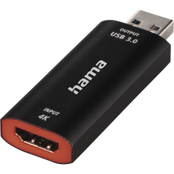 Hama Video Recording Stick USB plug - HDMI socket 4K Hama Video Recording Stick USB plug - HDMI socket 4K