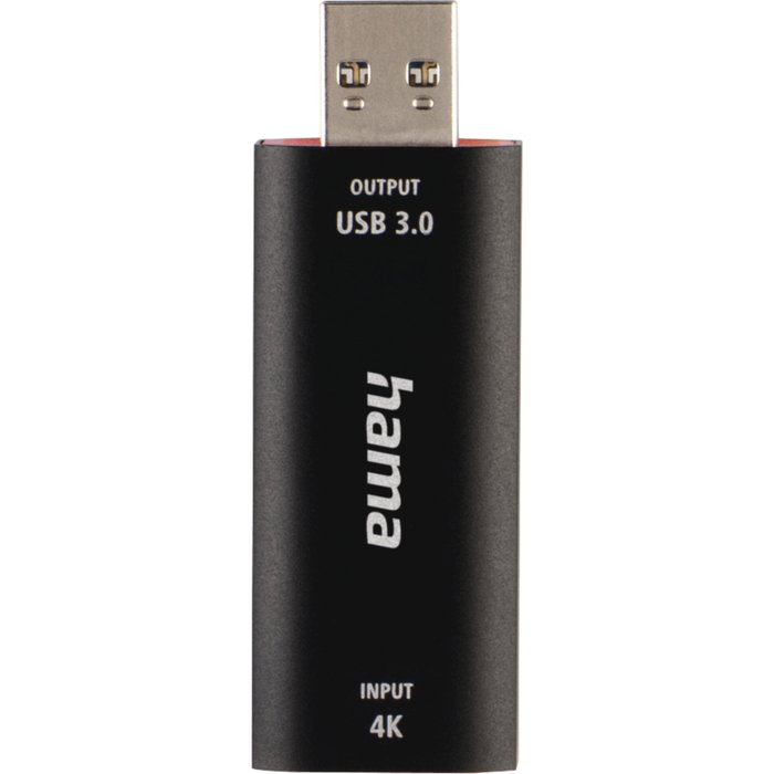 Hama Video Recording Stick USB plug - HDMI socket 4K Hama Video Recording Stick USB plug - HDMI socket 4K