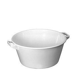 Fervik Barreño Bajo Oviplas, 30 Litros, Polipropileno, 480 mm Diámetro x 220 mm Alto