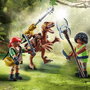 PLAYMOBIL Dino Rise 71264 Deinonychus con Cañón para la Selva, Juguete de Figuras de Acción para Niños +5 Años