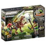 PLAYMOBIL Dino Rise 71264 Deinonychus con Cañón para la Selva, Juguete de Figuras de Acción para Niños +5 Años