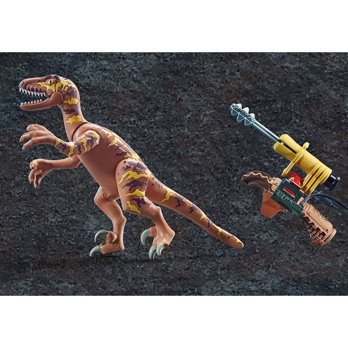 PLAYMOBIL Dino Rise 71264 Deinonychus con Cañón para la Selva, Juguete de Figuras de Acción para Niños +5 Años PLAYMOBIL Dino Rise 71264 Deinonychus con Cañón para la Selva, Juguete de Figuras de Acción para Niños +5 Años