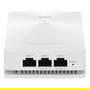 Grandstream GWN7661E In-Wall Wi-Fi 6 Access Point 2.4/5 GHz 1201 Mbit/s WEP WPA WPA2 WPA3 10/100/1000 Mbit/s