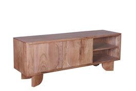DKD Home Decor Mueble TV Moderno Acacia 150 x 55 x 40.5 cm