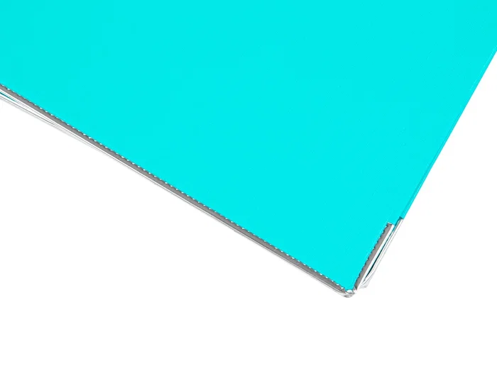 Liderpapel Archivador de Palanca Documenta A4 PVC con Rado, Compresor Metálico y Lomo de 75 mm, Verde Claro