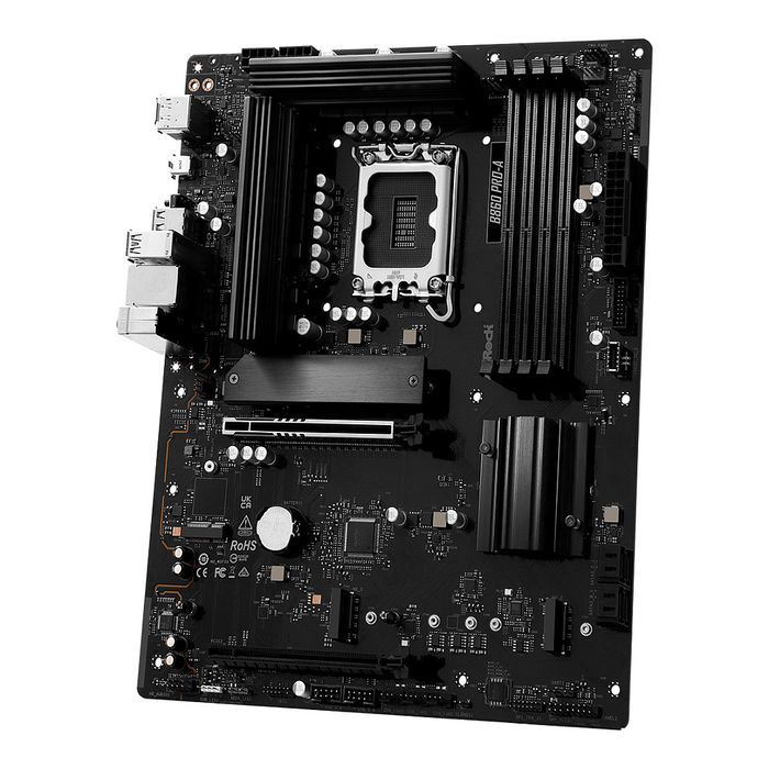 ASRock B860 Pro-A Placa Base ATX LGA 1851 DDR5 con HDMI/DP, Intel B860 Chipset para PC