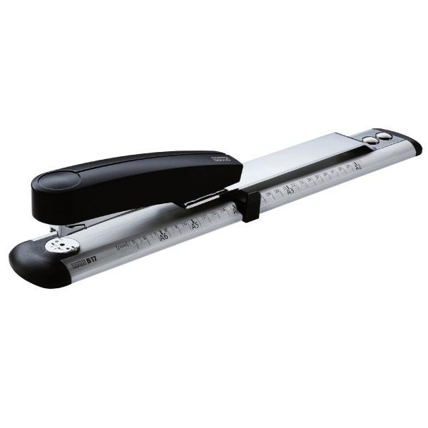 Novus Grapadora Harmony B17 Brazo Largo Gris Claro/Negro Novus Grapadora Harmony B17 Brazo Largo Gris Claro/Negro