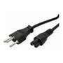 VALUE NETZKBL CH 3POL SW 1M Cable de Alimentación IEC C5 1m 250V 2.5A Negro para Uso en Suiza
