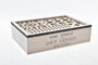 DKD Home Decor Caja Arabe Marron Negro Madera 16x6x24 cm (2 Unidades)
