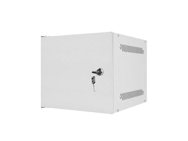 Lanberg Armario Rack de Pared 10Pol 4U Gris Puertas Metálicas