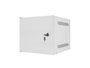 Lanberg Armario Rack de Pared 10Pol 4U Gris Puertas Metálicas