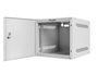 Lanberg Armario Rack de Pared 10Pol 4U Gris Puertas Metálicas