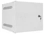 Lanberg Armario Rack de Pared 10Pol 4U Gris Puertas Metálicas