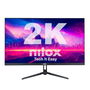 Nilox Nxm272Kd11 Monitor Gaming 27 Pulgadas 2K WQHD 165Hz 1ms IPS, Panel IPS, HDMI, DisplayPort, Altavoces