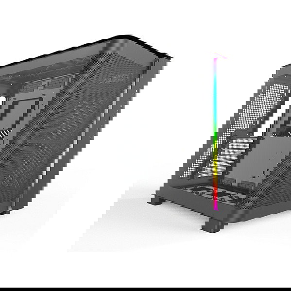 Montech KING 95, Caja PC Midi Tower Negra, ATX, micro ATX, Mini-ITX, SPCC, Vidrio Templado, para Juego