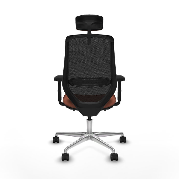 PIQUERAS Y CRESPO Silla de oficina Mardos con mecanismo Sincro/Traslack Marrón/Negro