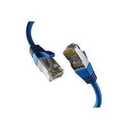EFB Elektronik Cable de red RJ45 Cat8.1 S/FTP 0,25m Azul