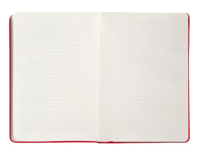 Antartik Cuaderno A5 Tapa Dura Rojo 100 Hojas Rayas 80gr FSC Colección Antartik Notes