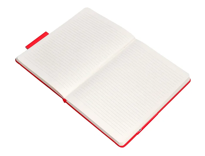 Antartik Cuaderno A5 Tapa Dura Rojo 100 Hojas Rayas 80gr FSC Colección Antartik Notes