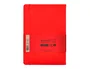 Antartik Cuaderno A5 Tapa Dura Rojo 100 Hojas Rayas 80gr FSC Colección Antartik Notes