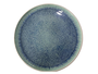 DKD Home Decor Plato de Gres Esmaltado Azul Marino Jewel Blue 25