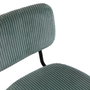 Versa Taburete Tonga Mint 50x107x45.5 cm Metal y Textil (4 Unidades)