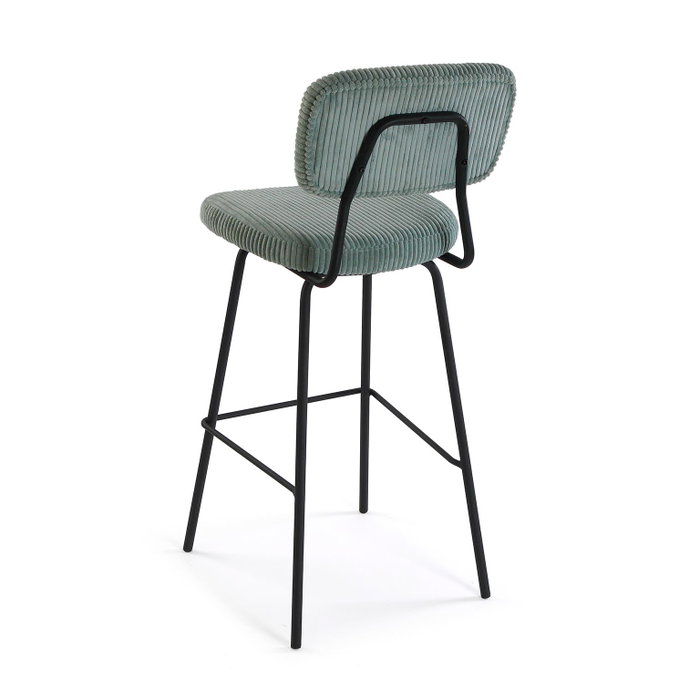 Versa Taburete Tonga Mint 50x107x45.5 cm Metal y Textil (4 Unidades) Versa Taburete Tonga Mint 50x107x45.5 cm Metal y Textil (4 Unidades)