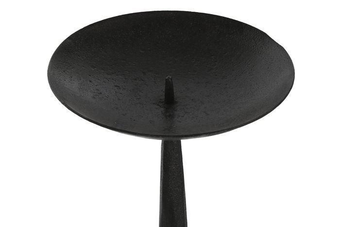 DKD Home Decor Portavelas Negro Metal Set de 3 Piezas 26 x 107 x 26 cm