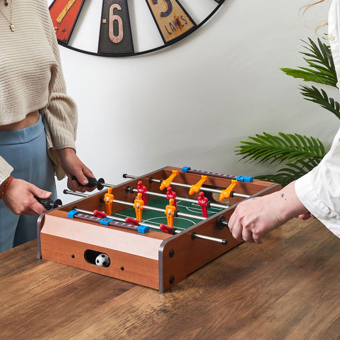 Mister Gadget Juego de Mesa Futbolín 51x31 cm Colección Vintage