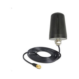 DeLOCK Antena WLAN 802.11 b/g/n Omnidireccional con Conector SMA y Cable de 3m